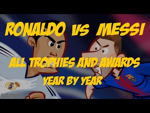 Ronaldo vs Messi  All Trophies and awards year by year... Who gona win?!