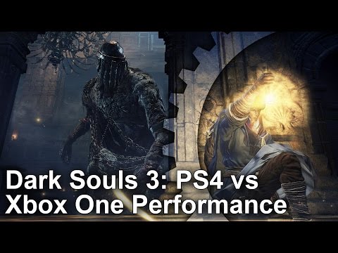 ダークソウル3  PS4 vs Xbox One Gameplay Frame-Rate Test