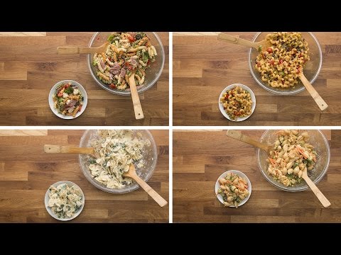 Pasta Salad 4 Ways