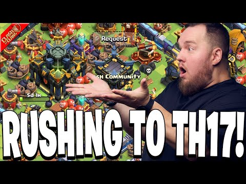 My Daughter Rushed My Account to TH17! (Clash of Clans)