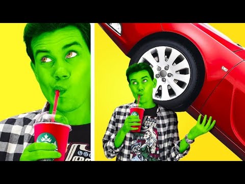 ¡SUPERHÉROES EN LA ESCUELA! || Divertidos monstruos rápidos y fuertes, y bromas por 123 GO! BOYS