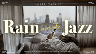 Playlist | 비 오는 날, 잔잔하게 틀어 놓기 좋은 감성 재즈 ☔️ | 도입부부터 감미롭고 마음이 편안해지는 여름 비 재즈 | Relaxing Rain Jazz BGM