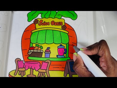 Mastering Alcohol OHUHU Alcohol Markers🎨🖌️ Color With Me {ASMR}