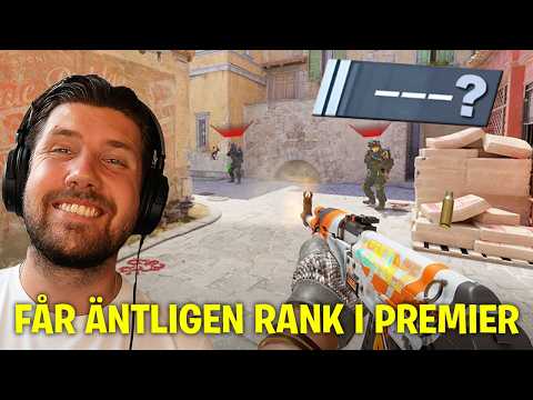 COUNTER STRIKE 2 - JAG FÅR ÄNTLIGEN MIN RANK I PREMIER