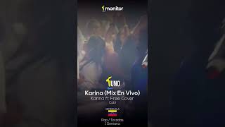 Felicidades a nuestra hermosa Karina,  inolvidable y mágica noche ❤️ Top #1 del top @monitorlatino_