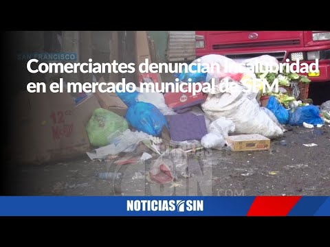 Comerciantes denuncian insalubridad en el mercado municipal de SFM