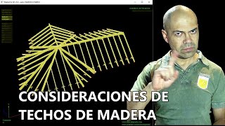 Consideraciones de techo de madera