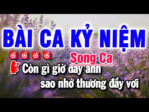 Karaoke Bài Ca Kỷ Niệm Nhạc Sống Song Ca | Beat Bảo Hưng