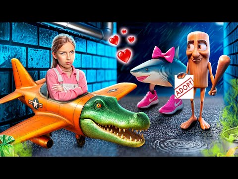 Tun Tun Sahur ve Tralalero Tralala tarafından evlat edinildim! Bombardiro Crocodilo nasıl olunur?!