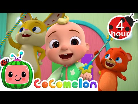 John Jacob Jingleheimer Schmidt + More | JJ's Animal Time | Kids Show | Toddler Learning Cartoons