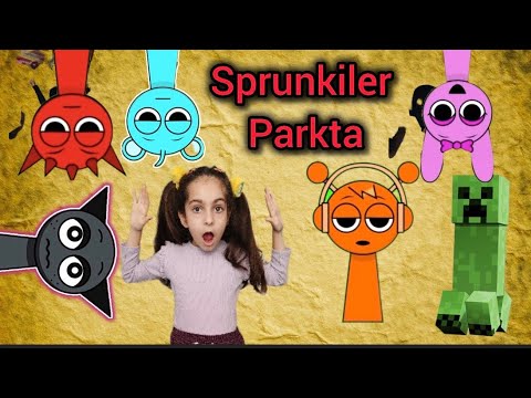 ZÜMRA KUZEYELİF ELİF NİLOYA ESMA EFE LİNA SPRUNKİLER PARKTA دي دي ميدو - لولو | قناة وناسة