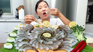 입안에서 춤추는 달달한 새우살 🦐 생새우회 폭풍 흡입 🤤