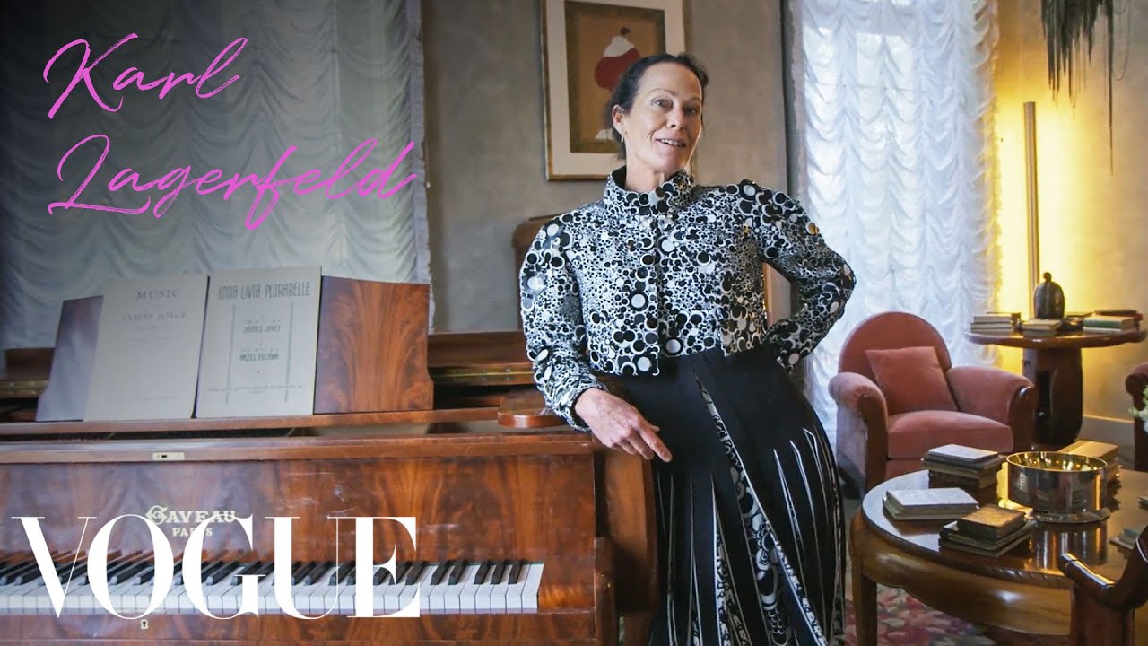 Inside Karl Lagerfeld-s French Home Filled With Wonderful Objects