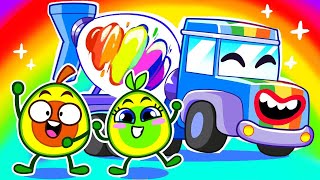 NEW EPISODES | Rainbow Mixer | Cartoon Stories for Kids