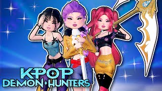 RECREATING KPOP DEMON HUNTERS Characters In Dress To Impress! ⭐🎶🎤 *TUTORIAL* | Roblox