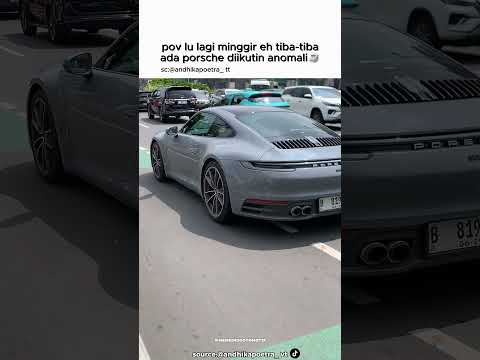 Detik-detik sebelum kejadian 🗿 #porsche #911 #xpander #meme #jakarta