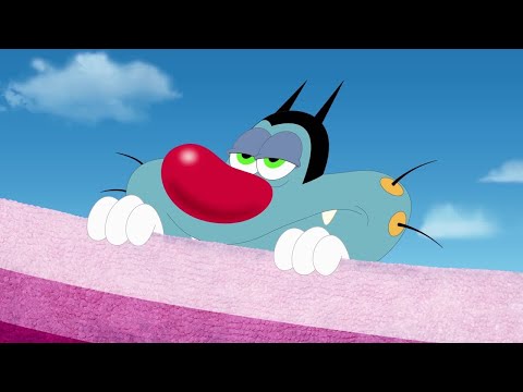 Oggy và những chú gián tinh nghịch | Thảm họa bãi biển | phim hoạt hình