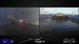 SpaceX Falcon 9 Perfect Landing 🚀| 28 Starlink Satellites 10-20