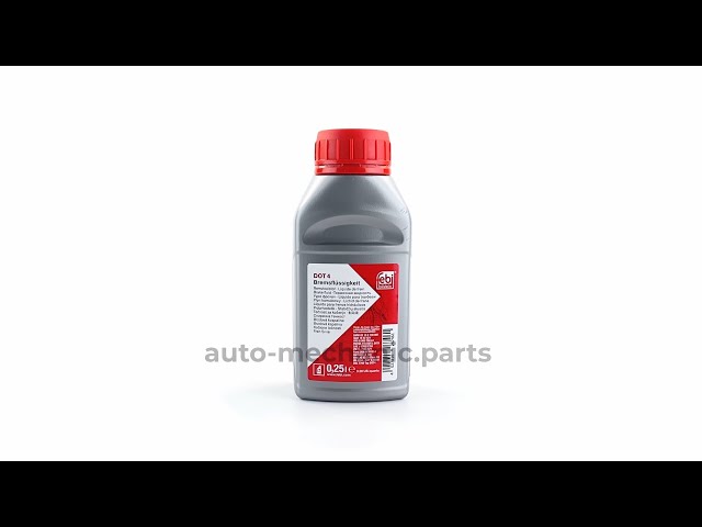 Гальмівна рідина FEBI BILSTEIN DOT4 Plus, 0,25л, відео - інтерент-магазин Auto-Mechanic