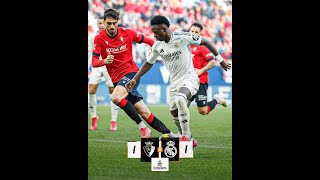 Real Madrid vs Osasuna
