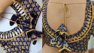 Very popular and pretty blouse design