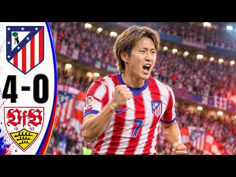 이강인 2골 - <strong>아틀레티코</strong> 마드리드 <strong>대</strong> <strong>슈투트가르트</strong> 4-0 - 모든 골 및 하이라이트 - 2026년 10월 19일
