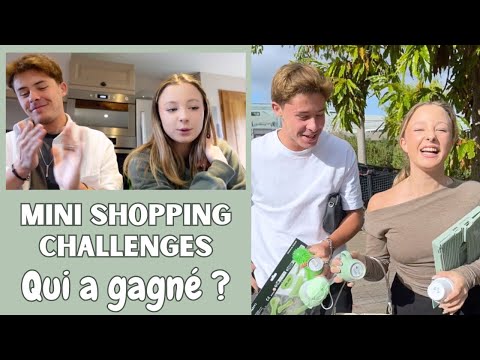 MINI SHOPPING CHALLENGES - Qui a gagné ?