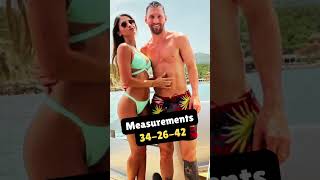 How Tall Is Antonela Roccuzzo? #antonelaroccuzzo  #height #measurements #messiwife