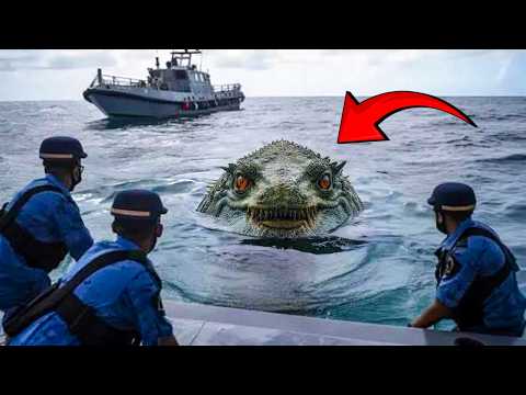 Iranian Navy located a Strange Creature Floating in the Persian Gulf!