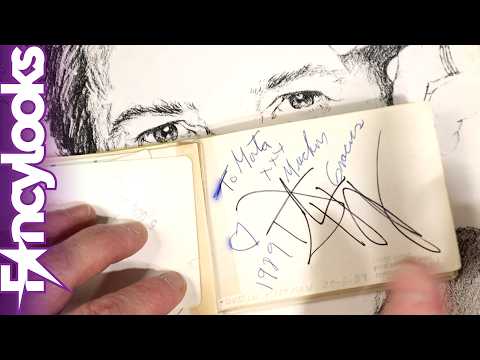 Dibujar un retrato y regalárselo a un actor con dos Oscars