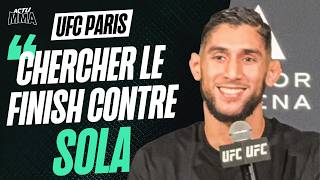 Farès Ziam Interview “Je vais chercher le FINISH” | UFC Paris 5