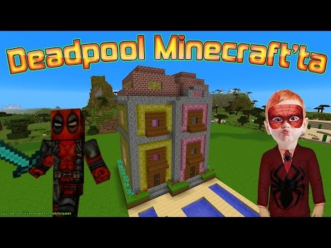 Deadpool ve Örümcek Çocuğun Minecraft Maceraları