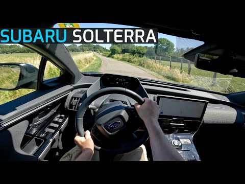 2023 SUBARU SOLTERRA 218 HP POV TEST DRIVE