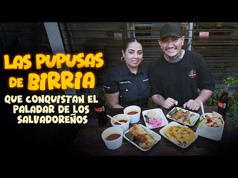 Las mejores pupusas de birria en El Salvador