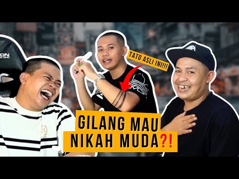 GILANG PINGIN NIKAH MUDAH‼️TATO ASLI INI...