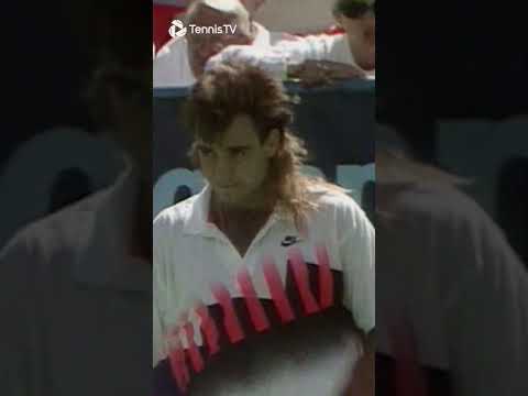 Stefan Edberg INCREDIBLE Reactions vs Agassi 💨