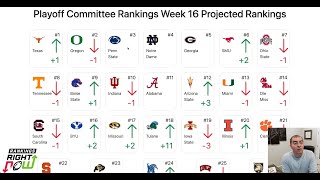 Who's Out Of The College Football Playoffs?
