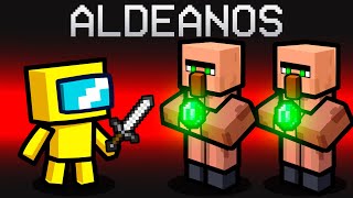 ¡Among Us PERO somos ALDEANOS! 💀🔪😂 SILVIOGAMER en AMONG US PERO ⭐