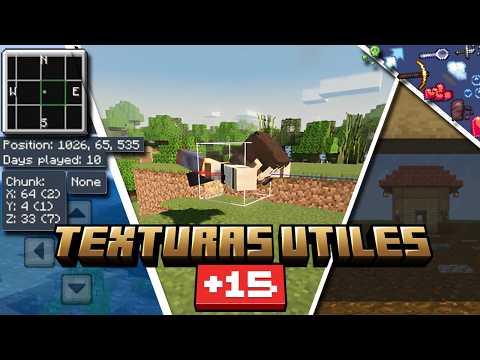 Son DEMASIADO BUENAS para ser LEGALES: Texturas para Minecraft Bedrock 1.21