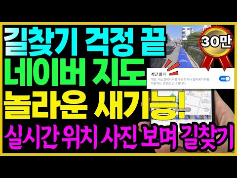 길 찾기 걱정 끝! 전 국민 어플 네이버지도 새로운 기능과 쉽게 활용 가능한 꿀팁 4가지