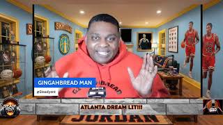 ANGEL REESE RYAN HOWARD ALEAYSHA GRAY AND THE ATLANTA DREAM PRESS CONFERENCE ❤️