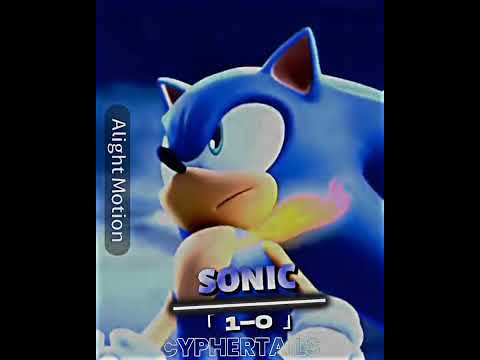 Sonic(Frontiers) vs Sonic 7 characters