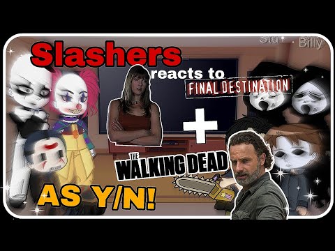 !! SLASHERS react to Y/N (Both genders) !!