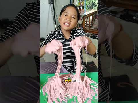 MEMBUAT SLIME PAKAI 2 PACK CLAY 🤩 | PEGEL BANGET‼️#slime #clay