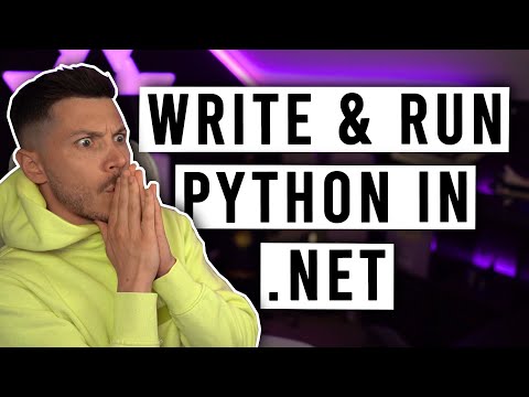 Writing and Running Python in .NET