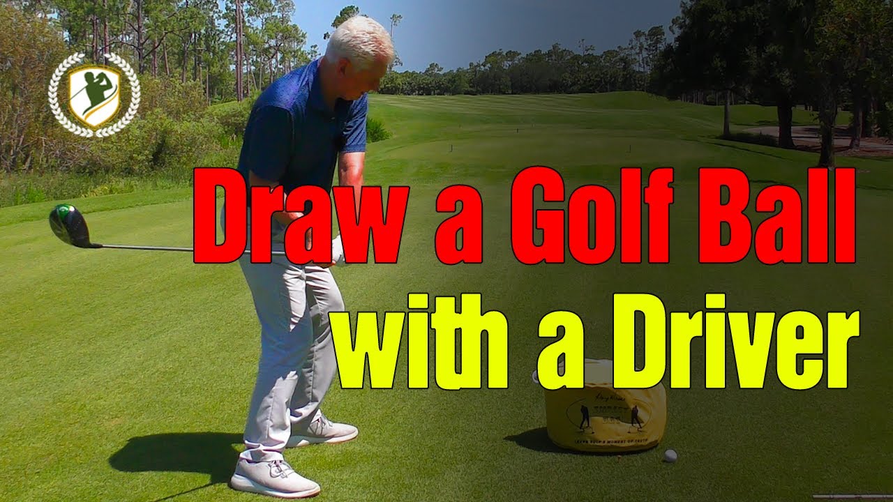 ⛳ How To Draw a Golf Ball with a Driver
