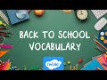 School Supplies and Subjects