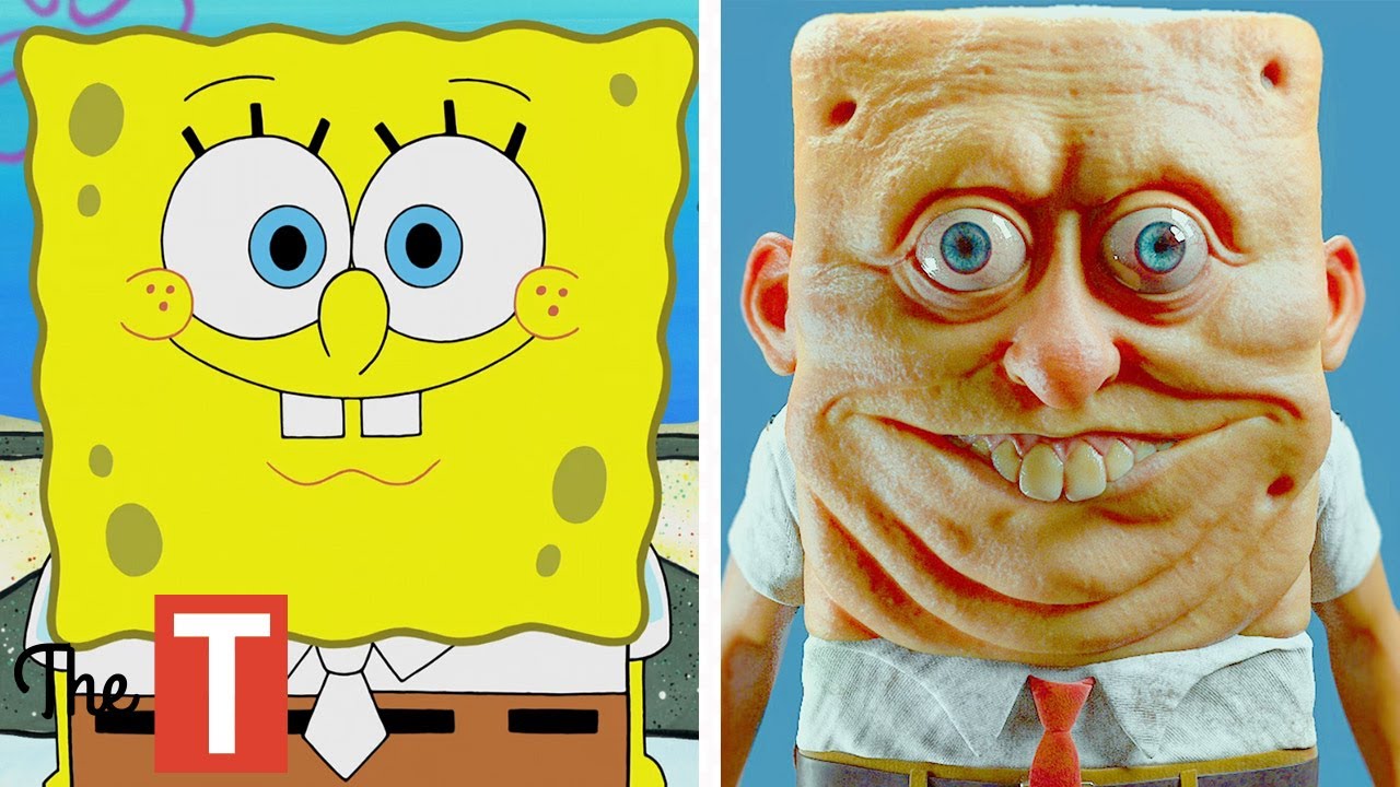 Cartoon Characters Reimagined As Realistic 3D Animation