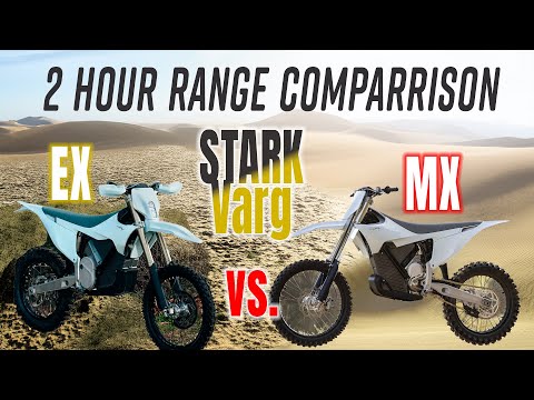 Stark Varg MX Vs. EX. 2 hour ride, how long will the batteries last?