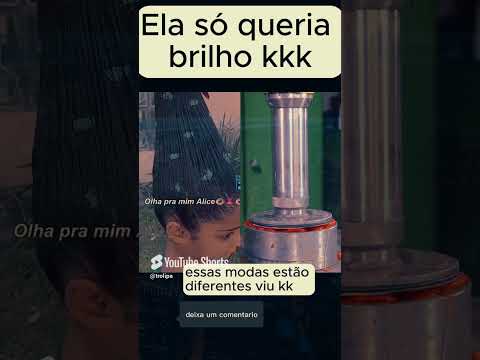 Penteado que toda menina sonha kkkk